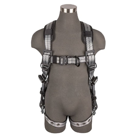 Safewaze PRO+ Slate Full Body Harness: Alu 1D, Alu QC Chest, Alu FD, TB Legs PRO39